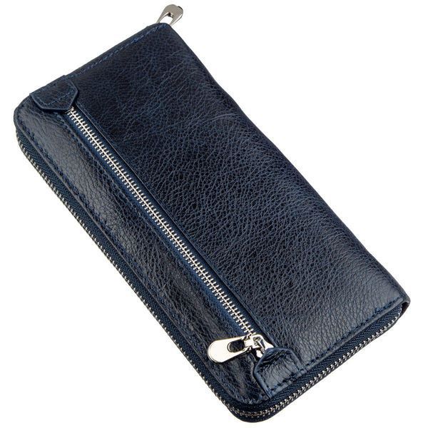 Вертикальный женский кошелек-клатч ST Leather 18864 Синий b18864 фото