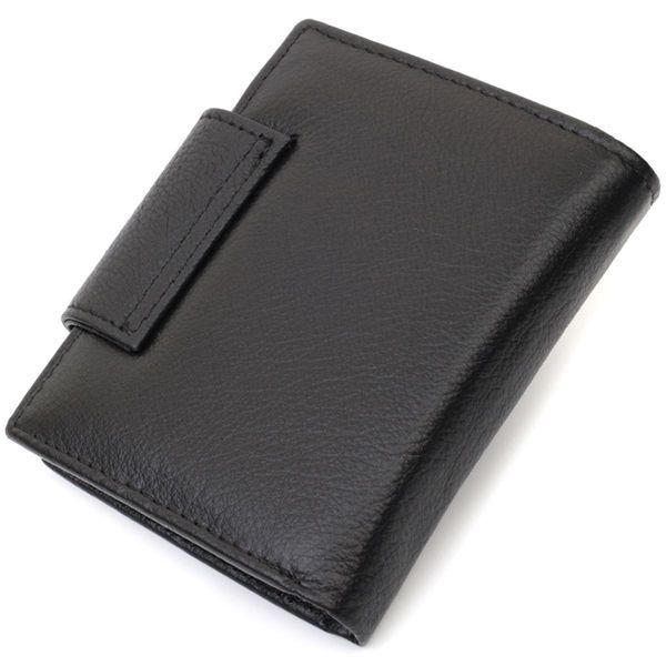 Вертикальний гаманець для жінок із натуральної шкіри ST Leather 22703 Чорний b22703 фото
