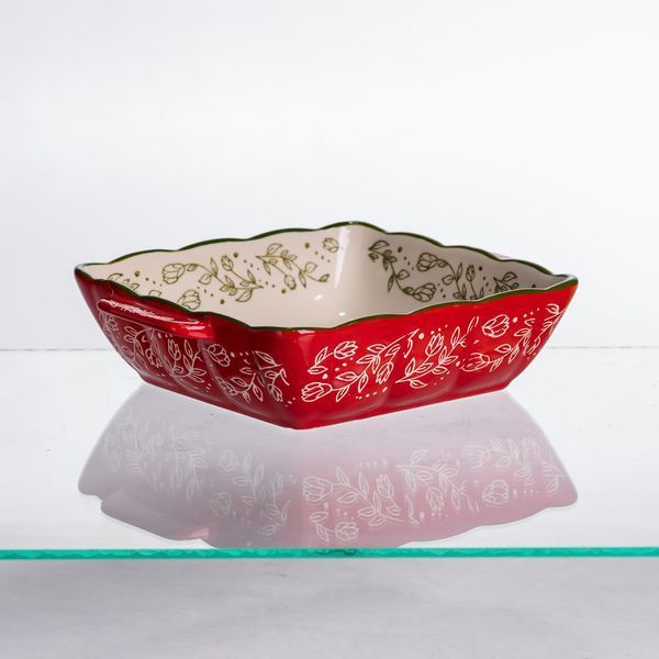 Форма для запікання Vintage порцелянова 600 мл квадратна 16.5&times;16.5&times;4 см LU-HM04-13 фото