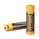 Аккумулятор 18650 Fenix 3400mAh 3.6V Li-ion с Type-C зарядкой (Черно-желтый) L712732 фото 5