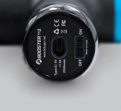 Перкуссионный массажер триггерных точек Booster М2 type-C 12V 2500 мАч L20455 фото