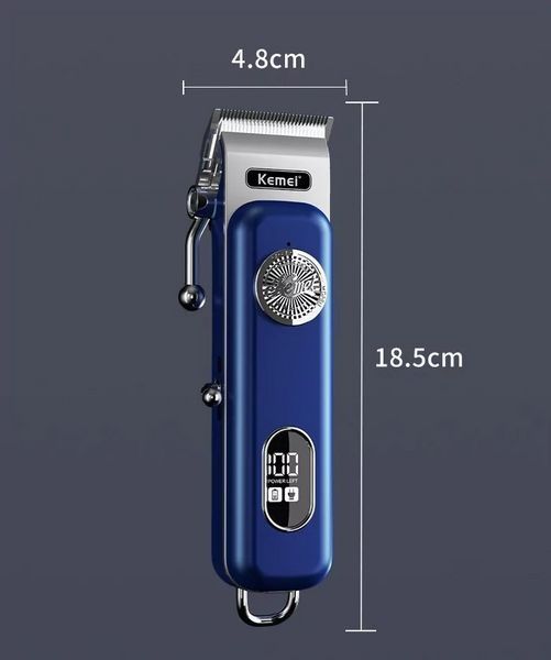 Машинка для стрижки волос Kemei Km-1895 для барберов L707991 фото