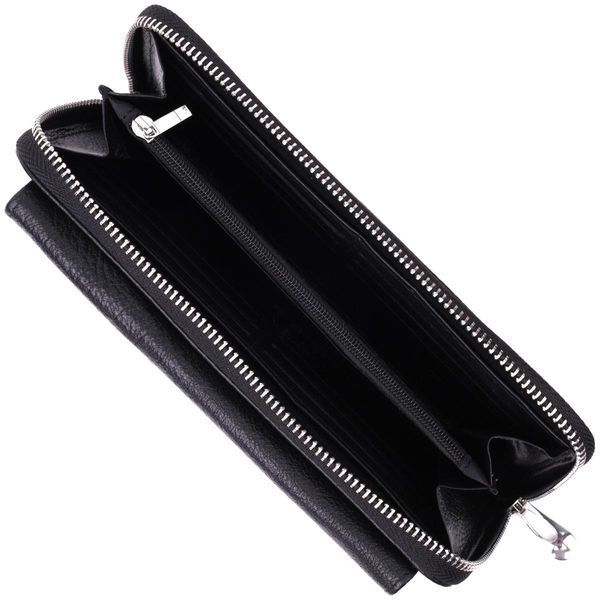 Функциональный кошелек-клатч унисекс из натуральной кожи ST Leather 22529 Черный b22529 фото