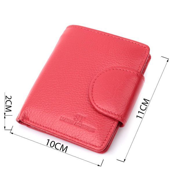 Вертикальный кошелек для женщин из натуральной кожи ST Leather 22702 Красный b22702 фото