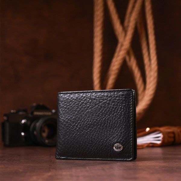 Мужской кошелек ST Leather 18319 кожаный Черный b18319 фото