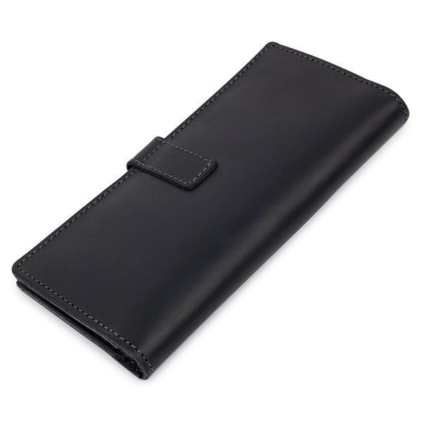 Стильное матовое мужское портмоне GRANDE PELLE 11560 Черный b11560 фото