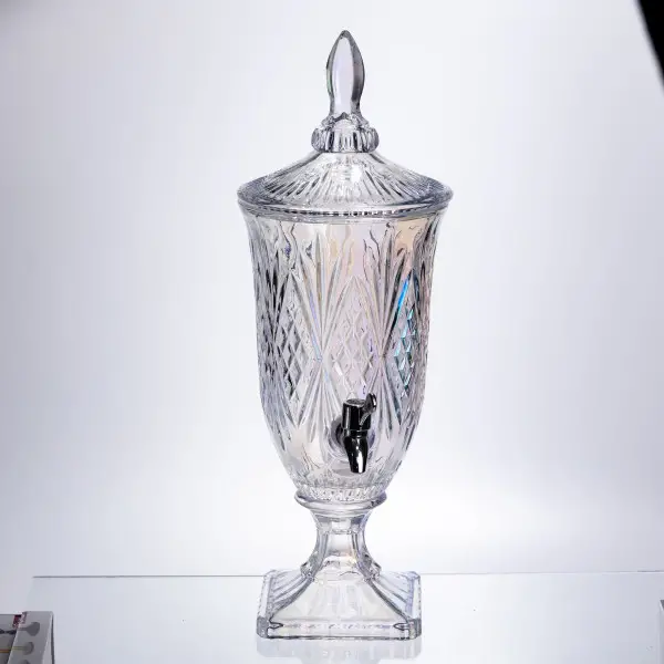 Лимонадниця Crystal Trinity 2 літри з краном для соку мохіто молока LU-HP-19-301 фото
