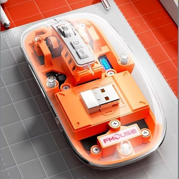 Беспроводная мышь FMouse M133 2.4 ГГц RGB (аккумуляторная) L900285 фото