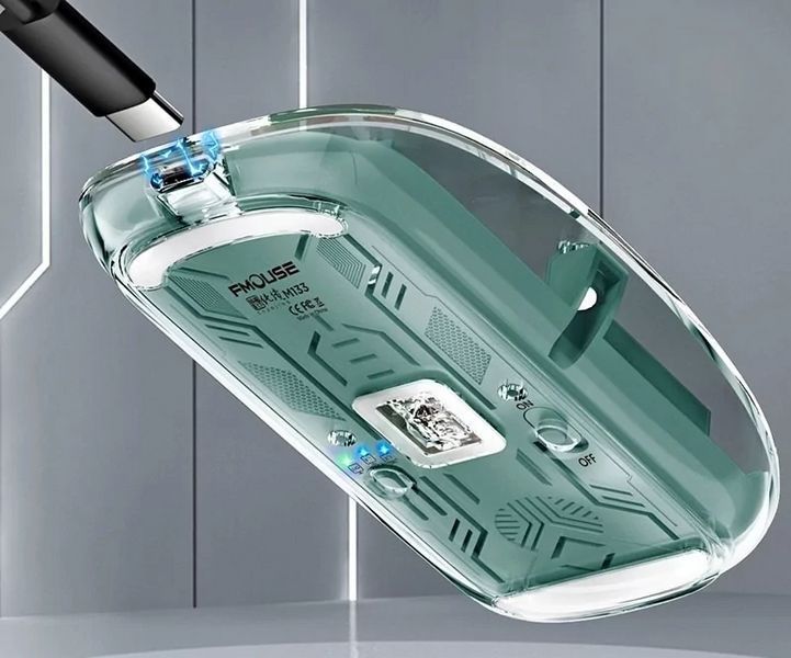 Беспроводная мышь FMouse M133 2.4 ГГц RGB (аккумуляторная) L900285 фото