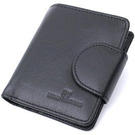 Вертикальный кошелек для женщин из натуральной кожи ST Leather 22701 Черный b22701 фото