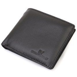 Мужское портмоне из натуральной кожи ST Leather 22734 Черный b22734 фото