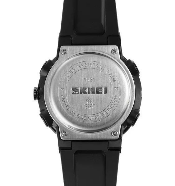 Мужские спортивные часы Skmei 1881 (Черные с черным) L7078372 фото