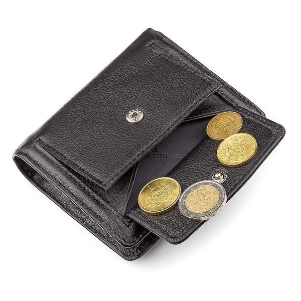 Кошелек женский ST Leather 18497 кожаный Черный b18497 фото
