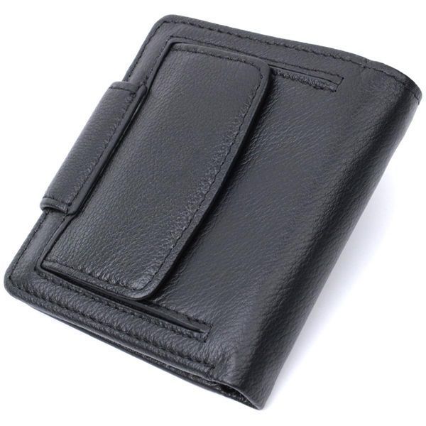 Вертикальный кошелек для женщин из натуральной кожи ST Leather 22701 Черный b22701 фото