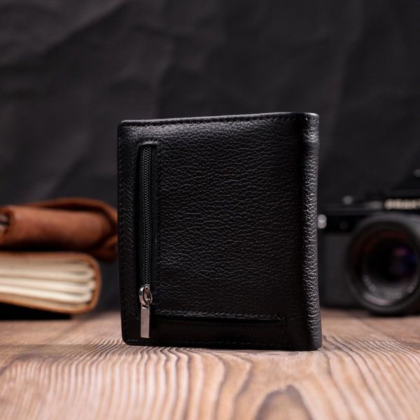 Жіночий гаманець із натуральної шкіри ST Leather 19466 Чорний b19466 фото