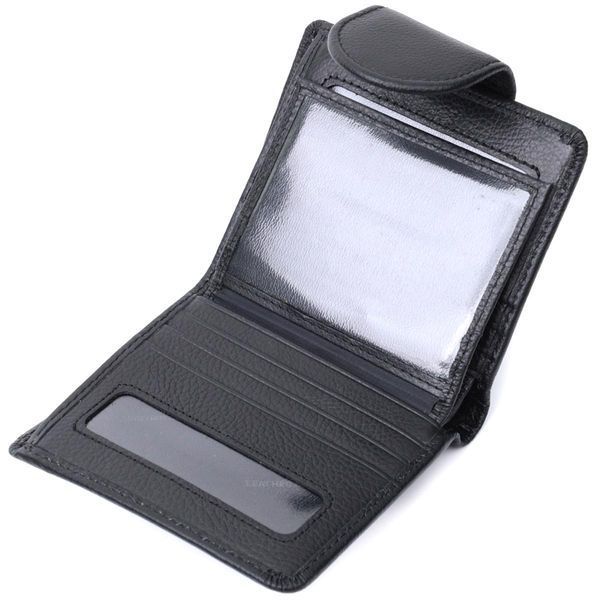 Вертикальный кошелек для женщин из натуральной кожи ST Leather 22701 Черный b22701 фото