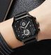 Наручний чоловічий класичний годинник Skmei 1963 Чорний L900674 фото 4