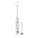 Спінювач молока ручний акумуляторний Sokany SK-201A Hand Mixer USB 1200mAh капучинатор Білий SK201AW фото 2