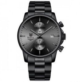 Чоловічий наручний годинник Besta Mars (Black) L703014 фото