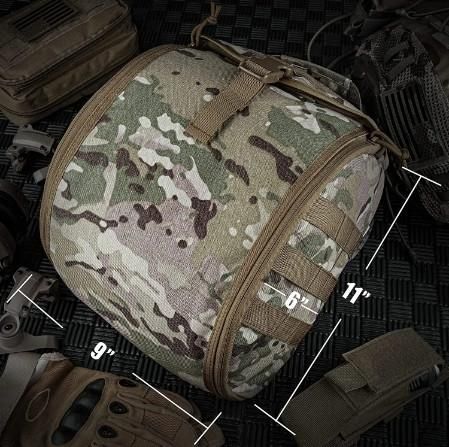 Сумка підсумок Mil-Tec для шолома з кріпленням Molle (Мультикам) L707712 фото