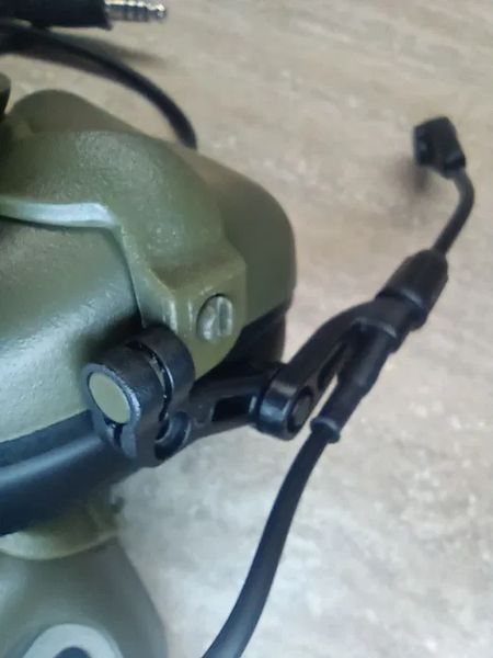 Комплект активные наушники Earmor M32(x) + крепление чебурашки M16C (Оливковый) L707984 фото
