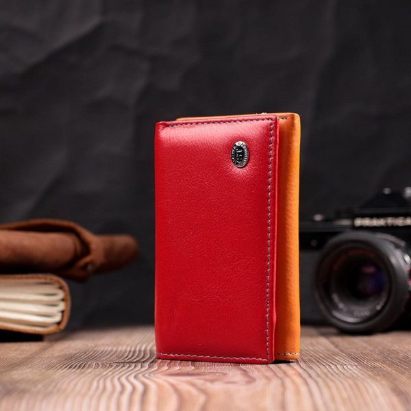 Жіночий гаманець із натуральної шкіри ST Leather 19460 Різнокольоровий b19460 фото