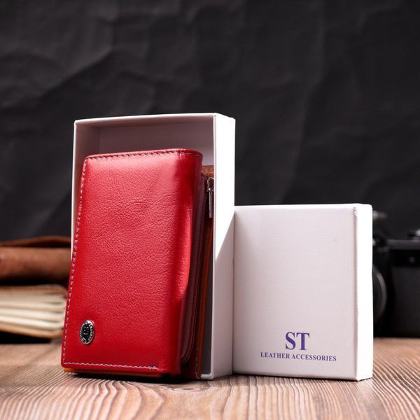 Жіночий гаманець із натуральної шкіри ST Leather 19460 Різнокольоровий b19460 фото