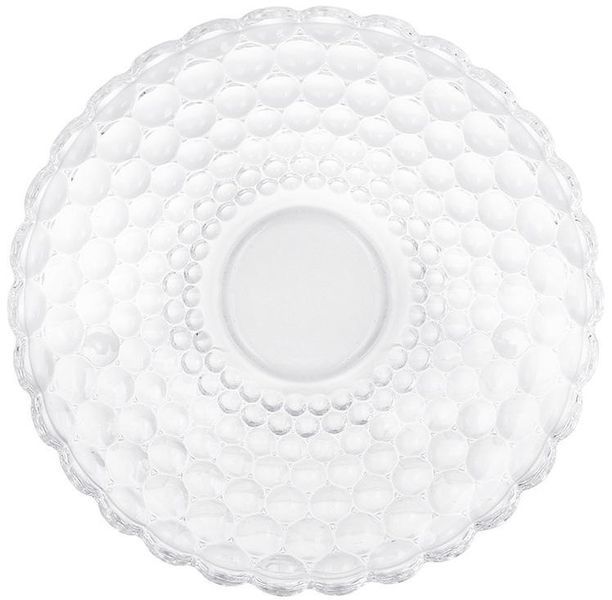 Фруктівниця скляна "Bauble Glass" &Oslash;24х5см, скляне блюдо BD-992-104 фото