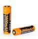 Акумулятор 18650 Fenix ​​2600 mAh Li-ion (Чорно-жовтий) L712726 фото 3