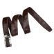 Ремень-автомат мужской CROCODILE LEATHER 18171 из натуральной кожи крокодила Коричневый b18171 фото 3