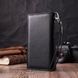 Вертикальний гаманець-клатч унісекс із натуральної шкіри ST Leather 22532 Чорний b22532 фото 7