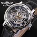 Жіночий механічний годинник Winner Black II L11079 фото 3