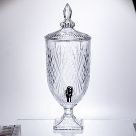 Лимонадница Classic Crystal 5 л с краном кувшин диспенсер для напитков LU-HP-19-297 фото