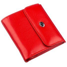 Портмоне для женщин с монетницей ST Leather 18918 Красный b18918 фото