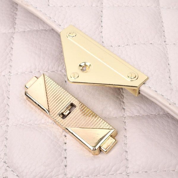Женская сумка с оригинальной защелкой из натуральной кожи Vintage 22672 Белая b22672 фото