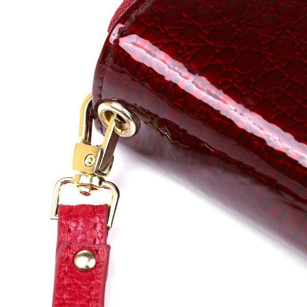 Женский клатч с двумя отделениями ST Leather 18907 Бордовый b18907 фото