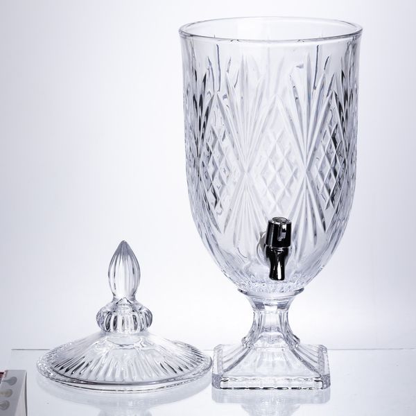 Лимонадница Classic Crystal 5 л с краном кувшин диспенсер для напитков LU-HP-19-297 фото