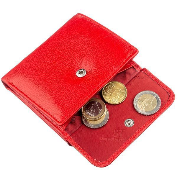 Портмоне для женщин с монетницей ST Leather 18918 Красный b18918 фото