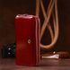 Женский клатч с двумя отделениями ST Leather 18907 Бордовый b18907 фото 10