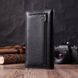 Женский вертикальный кошелек на магнитах из натуральной кожи ST Leather 22538 Черный b22538 фото 8