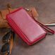 Кошелек из кожи на защелке ST Leather 19341 Бордовый b19341 фото 10