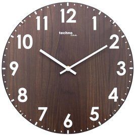 Годинник настінний Technoline WT7431 &Oslash;36 см Коричневий DDAS302464 фото