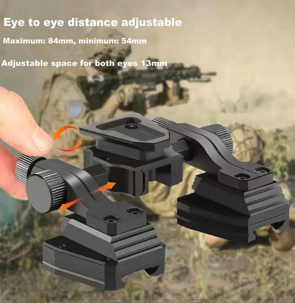 Прилад нічного бачення NVG20 Wi-Fi gen3 940nm на шолом L703256 фото