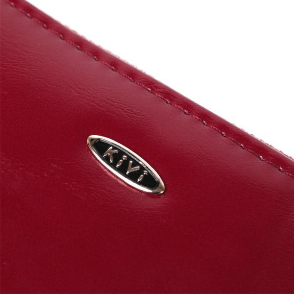 Кошелек женский из экокожи KIVI 19053 Малиновый b19053 фото