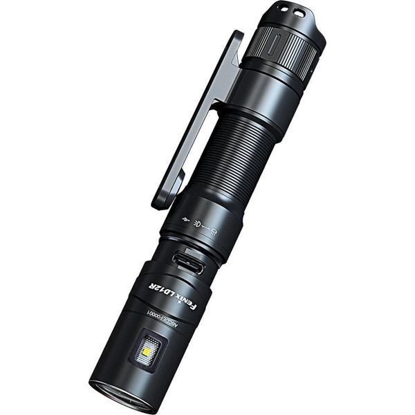 Кишеньковий ліхтарик Fenix LD12R 600лм Type-C (Чорний) L703345 фото