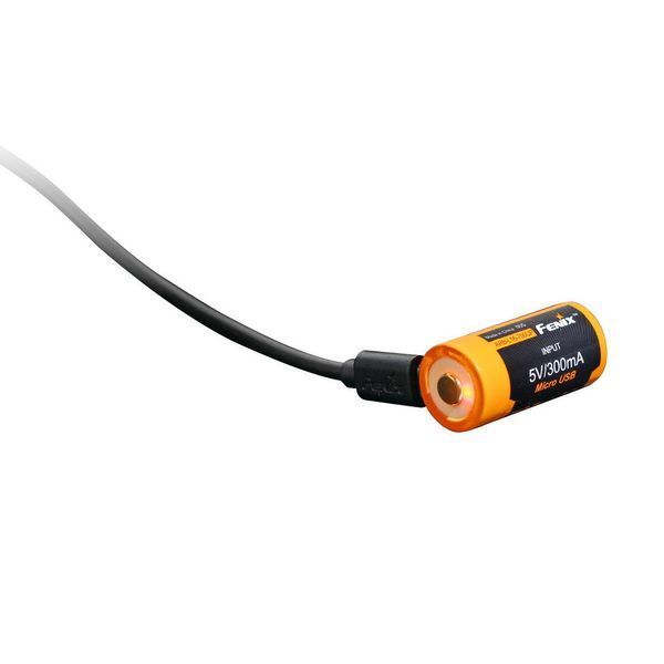 Акумулятор 16340 Fenix ​​700 UP mAh Li-ion з micro-USB зарядкою L712706 фото