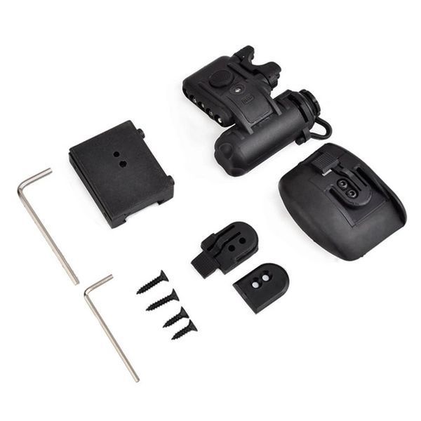 Тактичний ліхтар на шолом Airsoft Wadsn Gen 2 (Чорний) L703295 фото