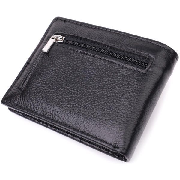 Мужской зажим из натуральной кожи ST Leather 22475 Черный b22475 фото