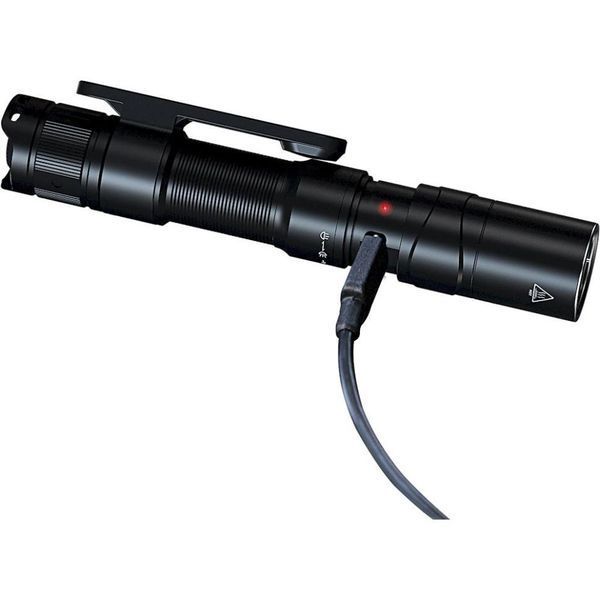 Кишеньковий ліхтарик Fenix LD12R 600лм Type-C (Чорний) L703345 фото