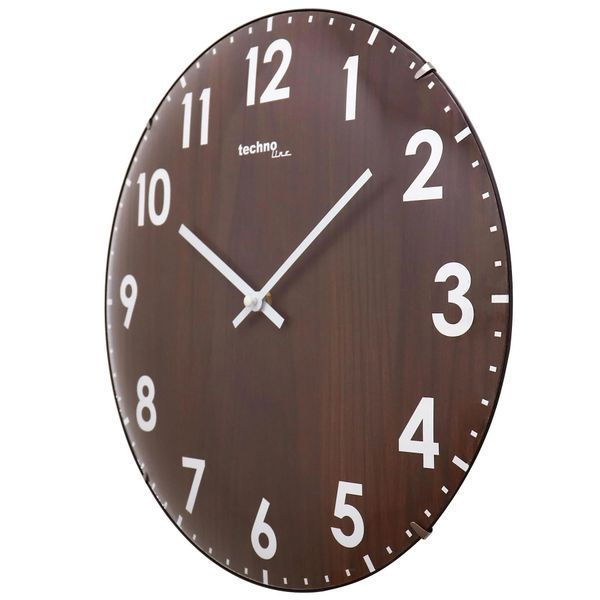 Часы настенные Technoline WT7431 &Oslash;36 см Коричневые DDAS302464 фото